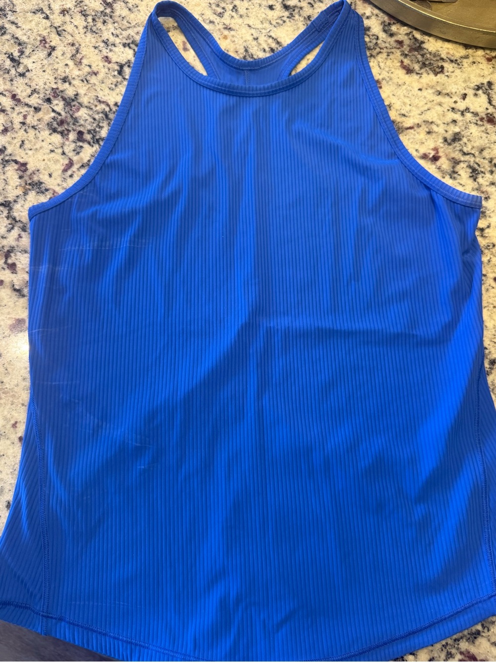 Lululemon Women’s Ribbed Racerback Tank Top - Blue